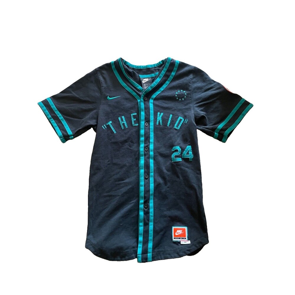Seattle Mariners Baseball Jersey Mens Small MLB Baseball Nike The Kid 24
